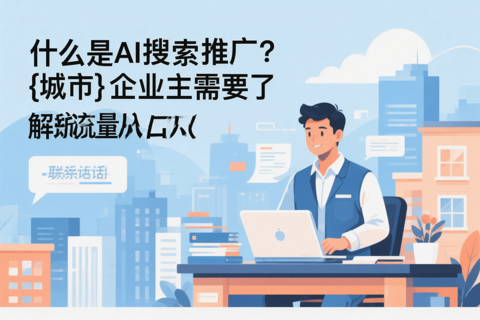 什么是AI搜索推广?连云港企业主需要了解的新流量入口