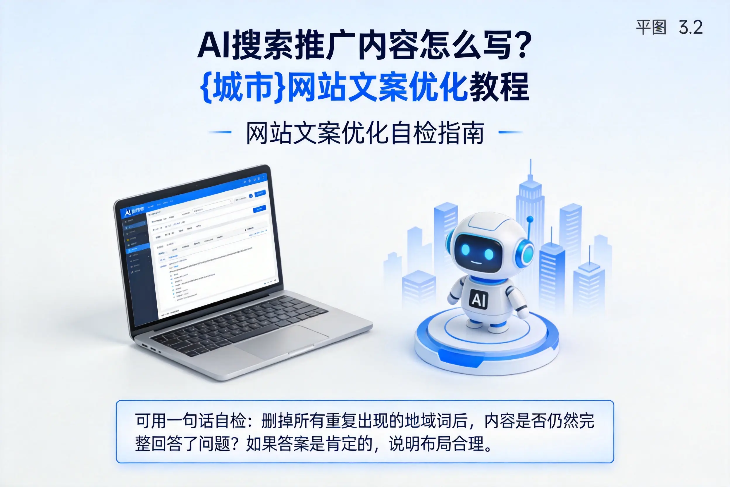 AI搜索推广内容怎么写？连云港网站文案优化教程