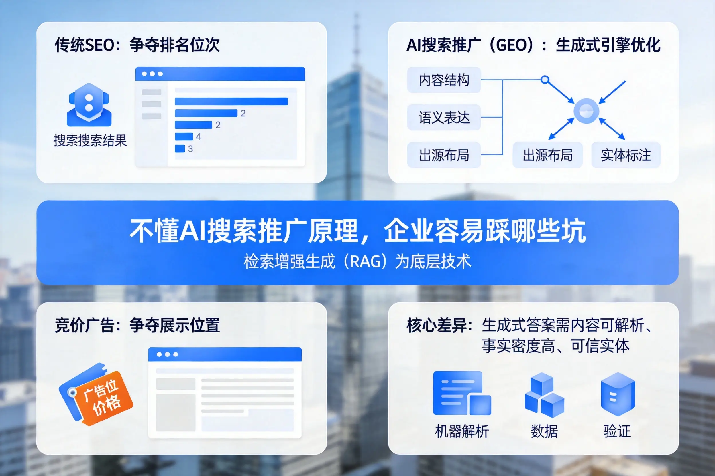 不懂AI搜索推广原理，连云港企业容易踩哪些坑