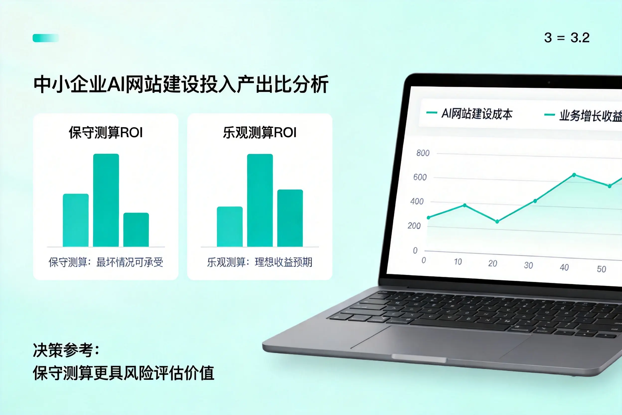 连云港中小企业AI网站建设投入产出比怎么算?先看这份分析