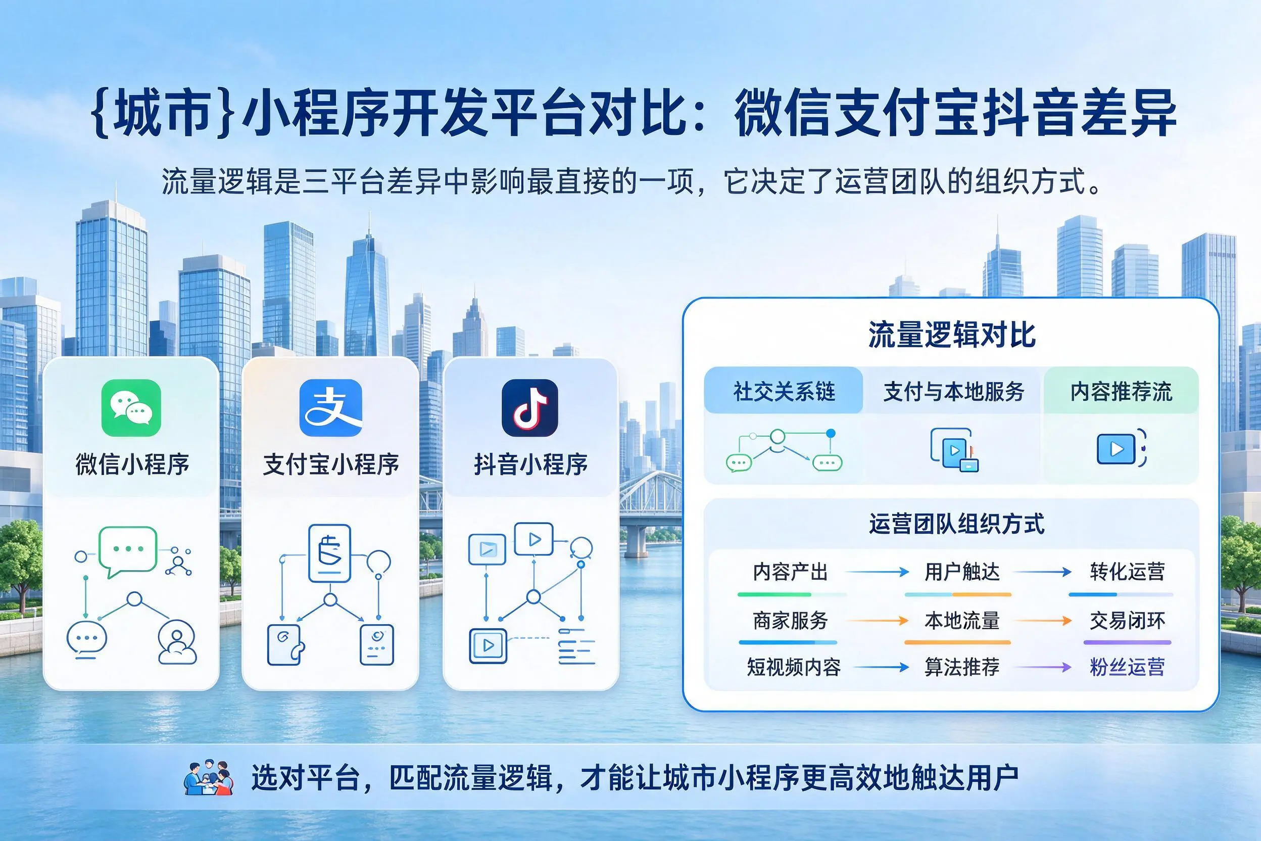 连云港小程序开发平台对比:微信支付宝抖音差异