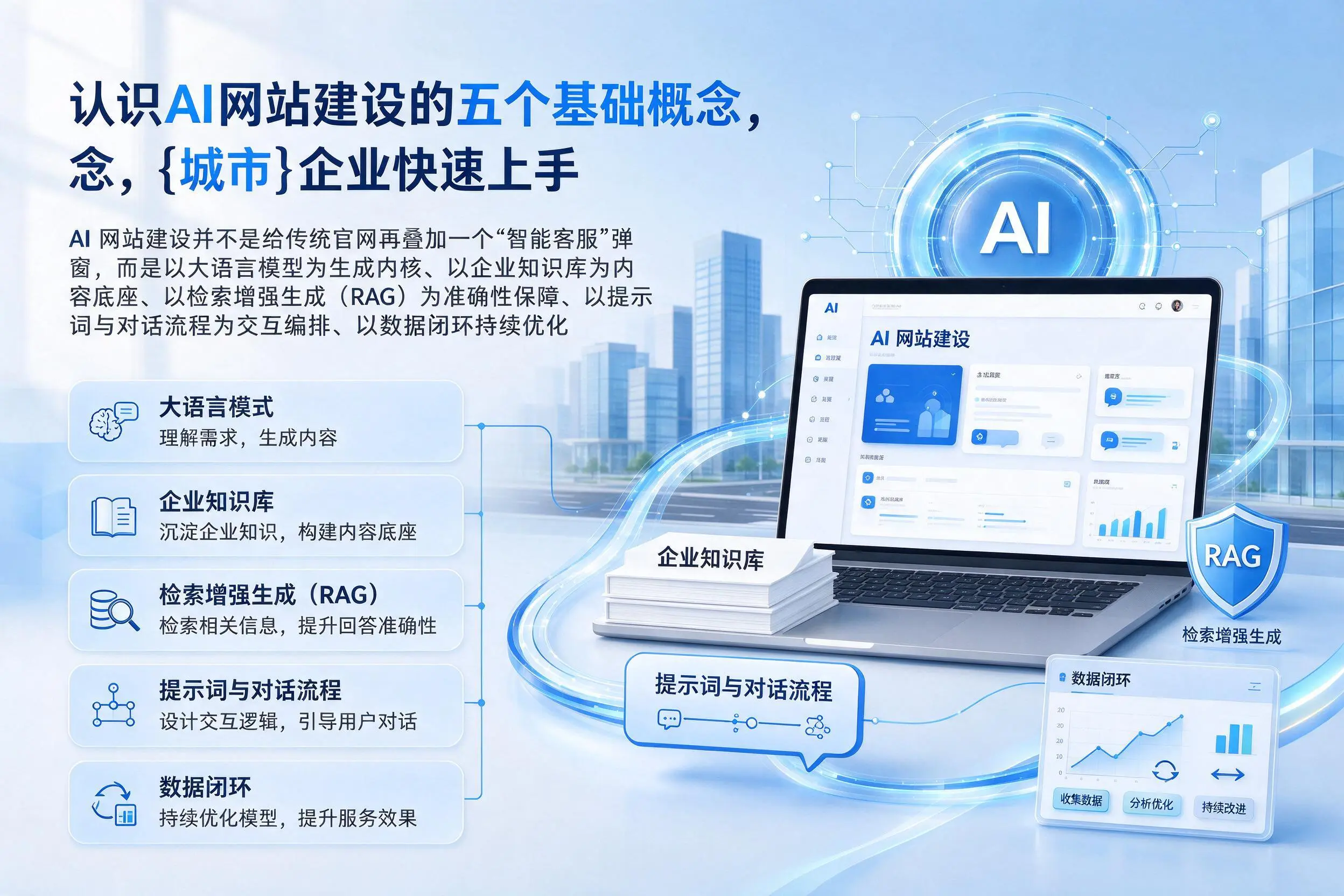 认识AI网站建设的五个基础概念,连云港企业快速上手